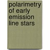 Polarimetry of early emission line stars door D. MacDavid