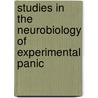 Studies in the neurobiology of experimental panic door K. Schruers