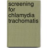 Screening for Chlamydia trachomatis door H.M. Götz