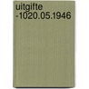 Uitgifte -10% 20.05.1946 by K. van der Mijnsbrugge