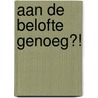 Aan de belofte genoeg?! door H.J.C.C.J. Wilschut