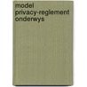 Model privacy-reglement onderwys door Onbekend