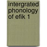 Intergrated phonology of efik 1 door Robin Cooke