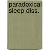 Paradoxical sleep diss. door Luytelaar