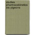 Studies pharmacokinetics etc pigeons