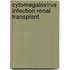 Cytomegalovirus infection renal transplant