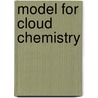 Model for cloud chemistry door Valk