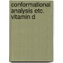 Conformational analysis etc. vitamin d