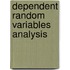 Dependent random variables analysis