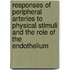 Responses of peripheral arteries to physical stimuli and the role of the endothelium