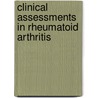 Clinical assessments in rheumatoid arthritis door M.L.L. Prevoo