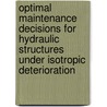 Optimal maintenance decisions for hydraulic structures under isotropic deterioration door J.M. van Noortwijk