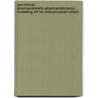 Pre-clinical pharmacokinetic-pharmacodynamic modelling oft he anticonvulsant effect door O.E. Della Paschoa