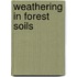 Weathering in forest soils