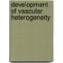 Development of vascular heterogeneity