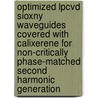 Optimized LPCVD SIOxNy waveguides covered with calixerene for non-critically phase-matched second harmonic generation door K. Worhoff