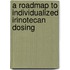 A Roadmap to Individualized Irinotecan Dosing