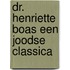 Dr. Henriette Boas een Joodse classica