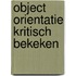 Object orientatie kritisch bekeken