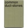 Common duct-stones by Reitsma
