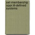 Set-membership appr.ill-defined systems