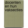 Docenten en hun vaksecties door Hylkema