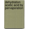 Dehydration acetic acid by pervaporation door Koops