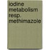 Iodine metabolism resp. methimazole