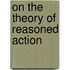 On the theory of reasoned action