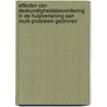 Effecten van deskundigheidsbevordering in de hulpverlening aan multi-probleem gezinnen by J.H. Lafeber