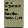 On an extension of functional languages by Dorp