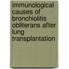Immunological causes of bronchiolitis obliterans after lung transplantation by J.B. Winter