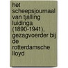 Het scheepsjournaal van Tjalling Luidinga (1890-1941), gezagvoerder bij de Rotterdamsche Lloyd door F. Luidinga