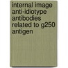 Internal image anti-idiotype antibodies related to G250 antigen door H. Uemura