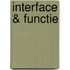 Interface & functie