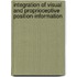 Integration of visual and proprioceptive position-information