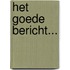 Het goede bericht...