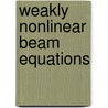Weakly nonlinear beam equations door G.J. Boertjens