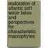 Restoration of Atlantic soft water lakes and perspectives for characteristic macrophytes