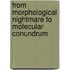From morphological nightmare to molecular conundrum
