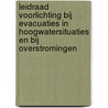 Leidraad voorlichting bij evacuaties in hoogwatersituaties en bij overstromingen by W. Jong