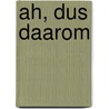 Ah, dus daarom by J. Brouwer
