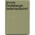 Grosse heidelberger liederhandschrif