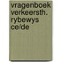 Vragenboek verkeersth. rybewys ce/de