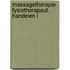 Massagetherapie fysiotherapeut. handelen i