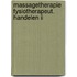 Massagetherapie fysiotherapeut. handelen ii