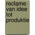 Reclame van idee tot produktie