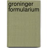 Groninger formularium door Knmp Department Groningen