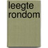 Leegte rondom
