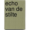 Echo van de stilte door N. Thienpont